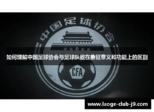 如何理解中国足球协会与足球队徽在象征意义和功能上的区别