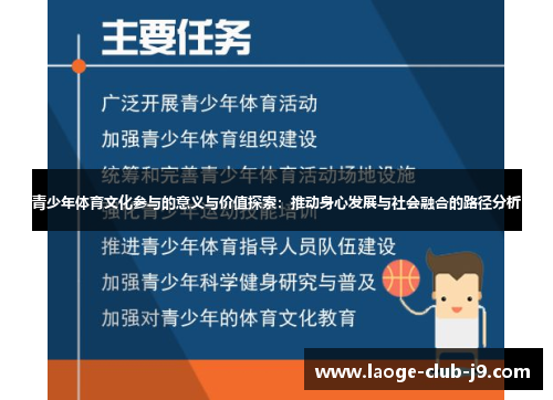 青少年体育文化参与的意义与价值探索:推动身心发展与社会融合的路径分析 青少年体育文化参与的意义与价值探索:推动身心发展与社会融合的路径分析